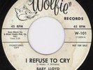 New Breed R&B Mod 45-Baby Lloyd-I Refuse To Cry-Hear 