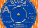 ANDREW OLDHAM ORCHESTRA*RIGHT OF WAY (ROLLING STONES )
