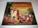 WALT DISNEY SNOW WHITE WDL-4005 SERIES 1ST PRESSING