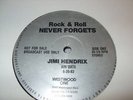 JIMI HENDRIX * ROCK N ROLL NEVER FORGETS *  RARE  PROMO
