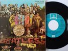 BEATLES EP Seargent Peppers SPAIN ONLY PS 45 RAREST EX+