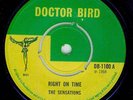 SENSATIONS - RIGHT ON TIME - OG DOCTOR BIRD 7