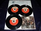 LP AMIGA  BEATLES   3 x SINGLES  IM GLASRAHMEN