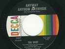 The Who: Anyway Anyhow Anywhere; Decca 31801 M- scarce