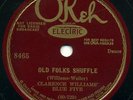 Okeh 8465 CLARENCE WILLIAMS BLUE 5 Old Folks Shuffle E+