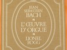 Bach Intégrale Pour Orgue Lionel Rogg EMI Box 20 LPs