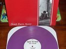 FACE TO FACE Don't Turn Away record PURPLE / 319 vinyl