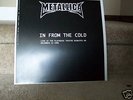 Metallica In From The Cold LP Red Vinyl Razor Metal