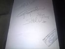 Sex Pistols-incl SID VICIOUS Hand Signed A4 Sheet-press