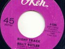 BILLY BUTLER -RIGHT TRACK NORTHERN SOUL 45 -OKEH VG+++