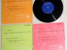 ALEXANDER SCHNEIDER, HANDEL SONATAS;COLUMBIA 10 INCH 3X