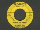 1966 SMOKE RINGS Punk 45 LOVE'S THE THING Prospect 101