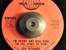 Gospel Funk 45 Ada Richards - Drunk and Real High HEAR