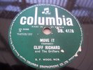 CLIFF RICHARD DRIFTERS MOVE IT RARE 78 RPM RECORD