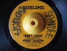 Northern Soul 45 BOBBY SANSOM Don't Leave Sublime HEAR