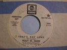 HOLLY ST. JAMES That's Not Love Northern Soul 45 LISTEN