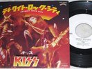 KISS detroit rock city  JAPAN PROMO 45 PS