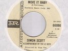 Simon Scott Move it Baby Imperial Rockabilly 45 Hear