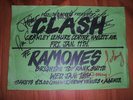 The Clash Flyer Signed