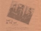 Beatles Quarrymen That'll Be The Day Japan Fanclub Only
