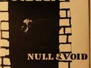 NULL & VOID Still...EP UK KBD DIY Anarcho Punk RARE