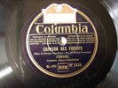 Disque 78 tours phonographe aiguille Columbia FREHEL