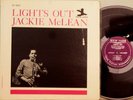 Jackie McLean Lights Out NewJazz 8263 RVG DG NM Superb