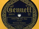 Gennett 5542 BIX BEIDERBECKE w the Wolverines SENSATION