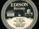 Edison 51491 CALIFORNIA RAMBLERS EE+ 1925