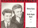 EVERLY BROTHERS Ebony Eyes 1961 RARE Holland + PS