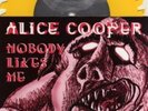 ALICE COOPER MOTORPSYCHO 45 RARE SHAPEDISC YELLOW VINYL