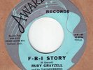 Rockabilly 45 Rudy Grayzell 2 Sider F.B.I. Story 1959