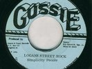 SIMPLICITY'S PEOPLE-LOGAN'S STREET-LISTEN REGGAE 45 7