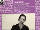 CHABRIER Piano pieces/ MARCELLE MEYER  2LPs REFERENCES