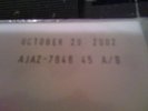 Analogue Productions Ben Webster 45rpm Test Pressing