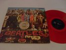 The Beatles Sgt Peppers LP Red Vinyl Japan Pressung