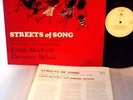 EWAN MacCOLL/DOMINIC BEHAN * Streets of Song * TOPIC LP