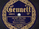 Gennett 5453 - Copenhagen/Oh Baby - Wolverine Orchestra