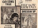ELEGANTS-45 PICTURE SLEEVE(FACE LABEL)-1963(PIC SLV)-PS