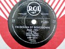 V. RARE ELVIS PRESLEY 78 I'M GONNA SIT RIGHT DOWN & CRY