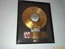 GOLD SALES AWARD,EMI COREY HART,BOY IN THE BOX RIAA CER