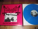 Mayhem-Deathcrush LP blue vinyl on Posercorpse (venom)