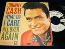 RARE JOHNNY CASH ALL OVER AGAIN PROMO 45 & PS SLEEVE