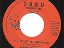David Peoples 45 SARU Got To Get My Broom Out SOUL