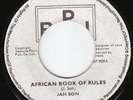 Jah Stitch - African Book Of Rules - KILLER ROOTS ???