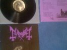 MAYHEM LIVE IN LEIPZIG FIRST PRESS LP Katharsis Burzum