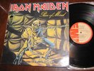 IRON MAIDEN Piece of mind LP COLOMBIA vinyl 