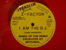 Z FACTOR I AM THE DJ RED VINYL Mitchbal MINT 12