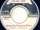 ERROL DUNKLEY - KEEP THE PRESSURE DOWN - 45 RPM REGGAE