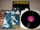 JUDGE Bringin' It Down LP youth of today schism bold HC